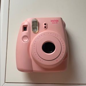 Fujifilm Pink Instax Mini 8 Polaroid Camera 💗